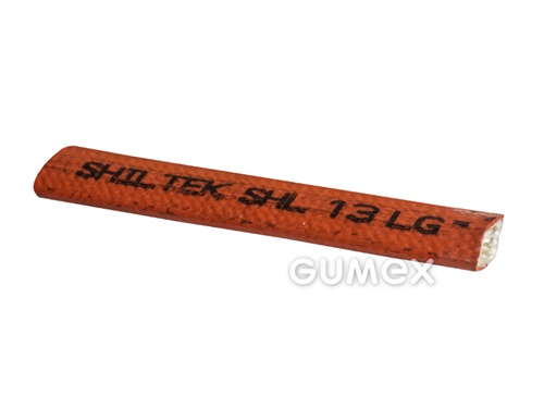 SHILTEK LG, 10mm, glass Glasfaser/Silikon, -54°C/+260°C, rot, 